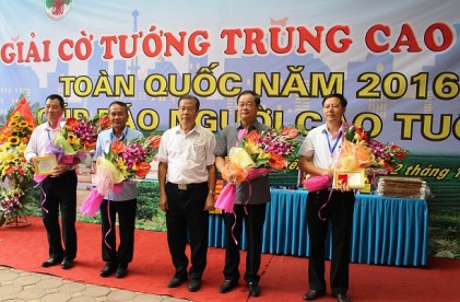 Khai mạc Giải Cờ tướng trung cao tuổi toàn quốc năm 2016 Cúp Báo NCT