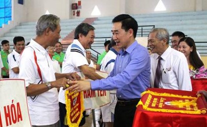 Giải cầu lông người cao tuổi tỉnh Tuyên Quang năm 2014
