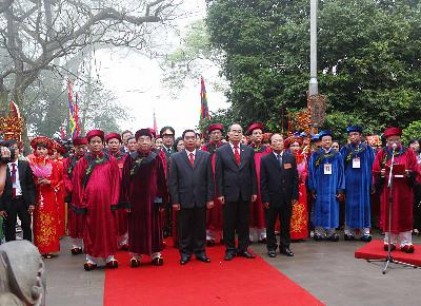 Tổ chức trọng thể Lễ giỗ Tổ Hùng Vương 2014 