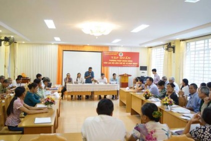 Hội NCT tỉnh Yên Bái:  Lần đầu tiên tổ chức tập huấn “Phương pháp nhân rộng mô hình Câu lạc bộ liên thế hệ tự giúp nhau”