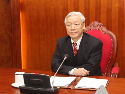 Tổng Bí thư Nguyễn Phú Trọng điện đàm với Tổng Bí thư, Chủ tịch Trung Quốc Tập Cận Bình 