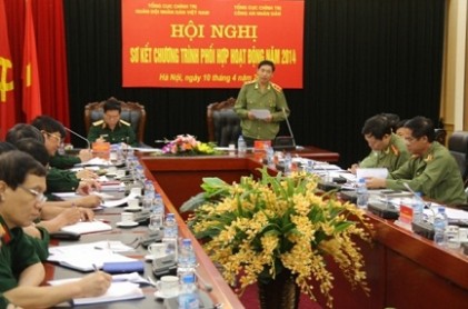 Tăng cường phối hợp hoạt động giữa Tổng cục Chính trị CAND với Tổng cục Chính trị QĐND Việt Nam 