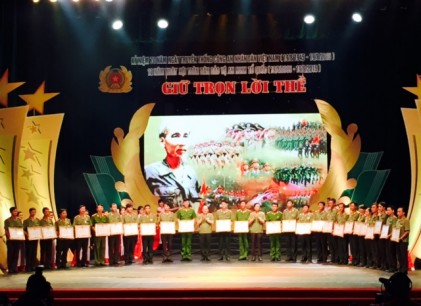 Tổng kết đợt sinh hoạt chính trị Công an nhân dân học tập, thực hiện 6 điều Bác Hồ dạy 