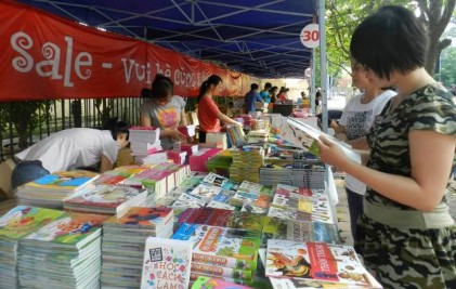 Hội sách mùa Xuân 2014 quy tụ nhiều đơn vị xuất bản và phát hành sách 