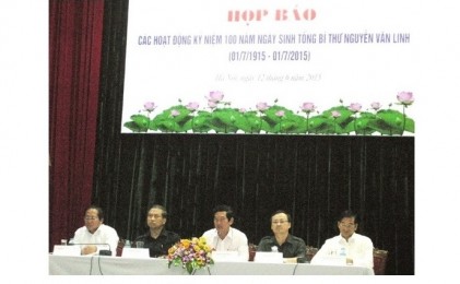 Tổ chức nhiều hoạt động kỷ niệm 100 năm Ngày sinh Tổng Bí thư Nguyễn Văn Linh 