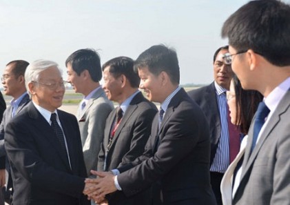 Tổng Bí thư Nguyễn Phú Trọng kết thúc tốt đẹp chuyến thăm chính thức Hoa Kỳ 