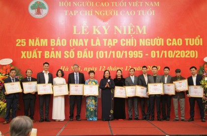 Tạp chí Người cao tuổi Kỉ niệm 25 năm xuất bản số báo đầu: Tiếp tục giữ vững bản lĩnh, tự tin và phát triển