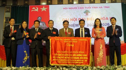 Hội NCT tỉnh Hà Tĩnh: Tổ chức Đại hội đại biểu khóa III nhiệm kì 2021-2026