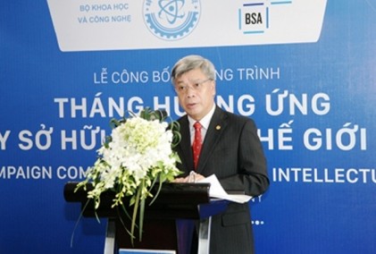 Phát động chương trình 'Tháng hưởng ứng Ngày sở hữu trí tuệ thế giới 26/4'
