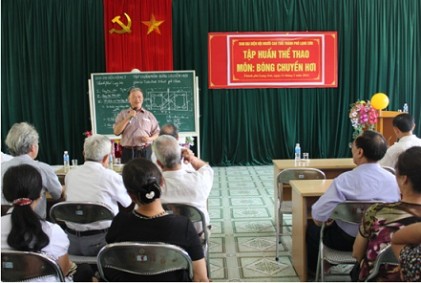Phong trào rèn luyện sức khỏe NCT theo gương Bác Hồ vĩ đại là một hoạt động nổi bật