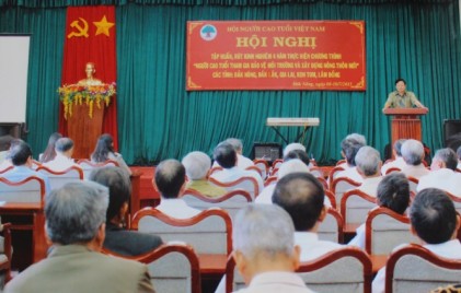 Hội nghị tập huấn, rút kinh nghiệm 4 năm thực hiện Chương trình 'NCT tham gia bảo vệ môi trường và xây dựng nông thôn mới' tại tỉnh Đăk Nông