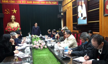 Lãnh đạo Trung ương Hội làm việc với các đơn vị trực thuộc: Tổ chức chặt chẽ, hoạt động nghiêm túc, đúng luật