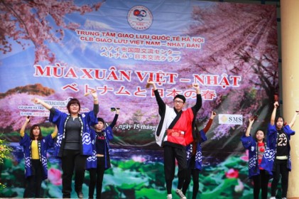 Ngày hội văn hoá Mùa xuân Việt - Nhật tại Hà Nội 