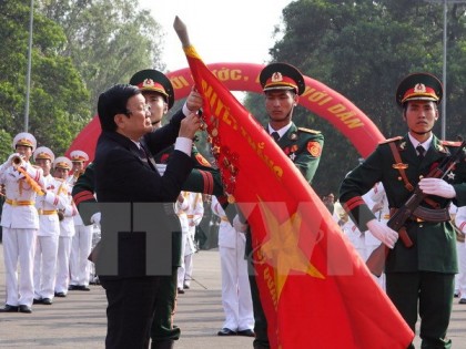 Chủ tịch nước dự lễ kỷ niệm 70 năm Ngày truyền thống Trường Sỹ quan Lục quân 1 