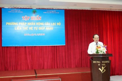 Tỉnh Phú Yên tổ chức tập huấn về phương pháp nhân rộng  mô hình Câu lạc bộ Liên thế hệ tự giúp nhau