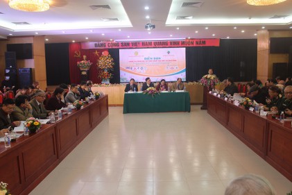 Diễn đàn chung tay chăm sóc sức khỏe người cao tuổi tại cộng đồng