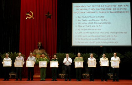 Tăng cường quốc phòng, an ninh, đảm bảo trật tự an toàn xã hội trên địa bàn Thủ đô 