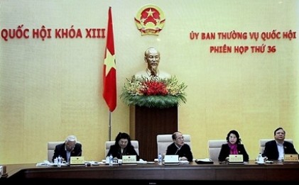 Bế mạc Phiên họp thứ 36 của Ủy ban Thường vụ Quốc hội khóa XIII 