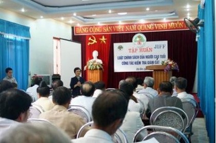Tập huấn về Luật, chính sách và hoạt động kiểm tra giám sát của dự án JIFF.