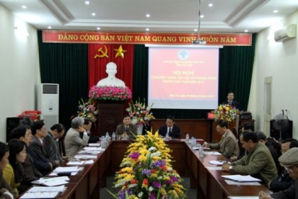 Hội NCT tỉnh Phú Thọ: Tổng kết công tác Hội và phong trào năm 2017