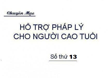 Thủ tục hưởng trợ cấp xã hội hằng tháng