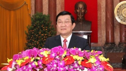 Thư chúc Tết Xuân Ất Mùi của Chủ tịch nước Trương Tấn Sang 
