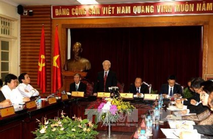 Tổng Bí thư Nguyễn Phú Trọng: Văn hóa - một trong bốn trụ cột để phát triển bền vững đất nước 