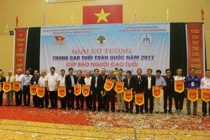 Khai mạc Giải Cờ tướng trung cao tuổi toàn quốc năm 2017 - Cúp Báo NCT