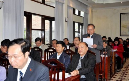 Các địa phương hiệp thương lần thứ nhất bầu cử đại biểu Quốc hội và HĐND nhiệm kỳ 2016 - 2021