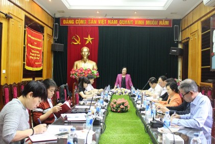Thảo luận tham vấn ý kiến chuyên gia về triển khai Đề án nhân rộng mô hình Câu lạc bộ liên thế hệ tự giúp nhau giai đoạn 2016 - 2020