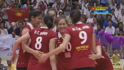 Việt Nam thắng áp đảo Australia ở VTV Cup