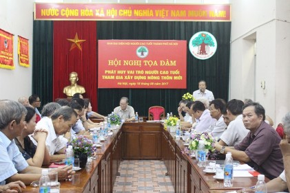 Hội NCT thành phố Hà Nội: Tọa đàm “Phát huy vai trò NCT tham gia bảo vệ môi trường, xây dựng nông thôn mới”