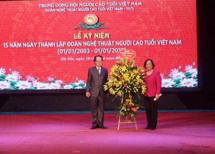 Đoàn Nghệ thuật người cao tuổi 19/5 kỷ niệm 15 ngày năm thành lập (01/1/2003 – 01/1/2018)