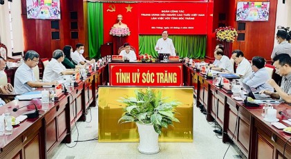 Đoàn Công tác Hội NCT Việt Nam làm việc với lãnh đạo tỉnh Sóc Trăng: <P>Công tác NCT cần bám sát định hướng, tạo nền tảng hoạt động vững chắc