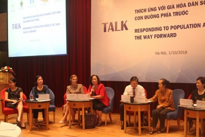 Tọa đàm “Thích ướng với già hóa dân số nhanh ở Việt Nam: Con đường phía trước” 