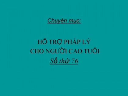 Quy định trích 10% hội phí nộp cho Hội NCT huyện là không đúng.