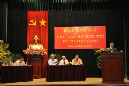 Đại hội Câu lạc bộ Hưu trí Bộ Ngoại giao lần thứ 12 