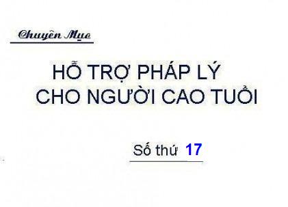Thủ tục thôi hưởng trợ cấp xã hội hàng tháng