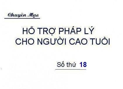Thủ tục hỗ trợ mai táng phí đối với NCT đang hưởng trợ cấp xã hội