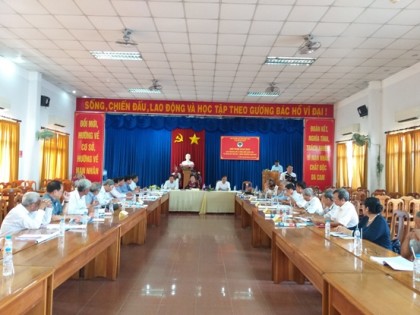 Giao ban Cụm thi đua số X năm 2018: Tiếp tục phát huy vai trò NCT trong phong trào thi đua yêu nước “Tuổi cao-Gương sáng”
