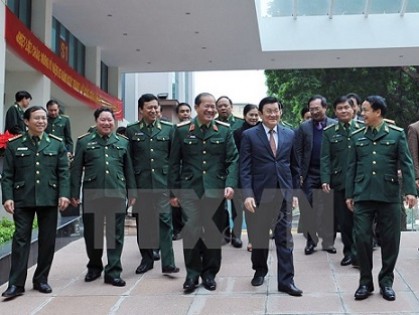 Chủ tịch nước Trương Tấn Sang: Giữ vững ổn định chính trị địa bàn biên giới, hải đảo 