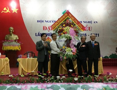 Đại hội Đại biểu Hội NCT lần thứ II Hội NCT tỉnh Nghệ An nhiệm kỳ 2016-2021