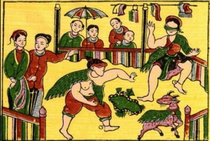 Triển lãm tranh dân gian mừng Xuân Giáp Ngọ 2014
