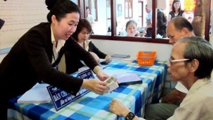Nâng lương hưu, trợ cấp từ ngày 1/1/2015 
