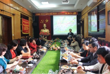 Ngày làm việc đầu Xuân Ất Mùi năm 2015 của cơ quan Trung ương Hội NCT Việt Nam