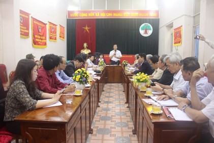 Hội nghị lấy ý kiến NCT TP Hà Nội xây dựng Quy chế thi đua khen thưởng của Hội, công tác tổ chức và ý kiến tham gia sửa đổi, bổ sung Luật NCT