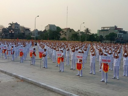 Huyện Tĩnh Gia, tỉnh Thanh Hóa: Sôi nổi Hội thi Câu lạc bộ Liên thế hệ tự giúp nhau giỏi năm 2019