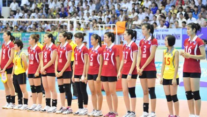 Xuất sắc đánh bại Kazakhstan 3-0, đội bóng chuyền nữ Việt Nam đã giành quyền vào chung kết VTV Cup 2014.