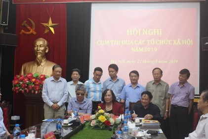 Cụm thi đua các tổ chức xã hội: Tổ chức Hội nghị giao ước thi đua năm 2019