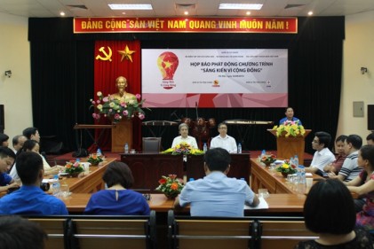 Phát động Chương trình 'Sáng kiến vì cộng đồng' 